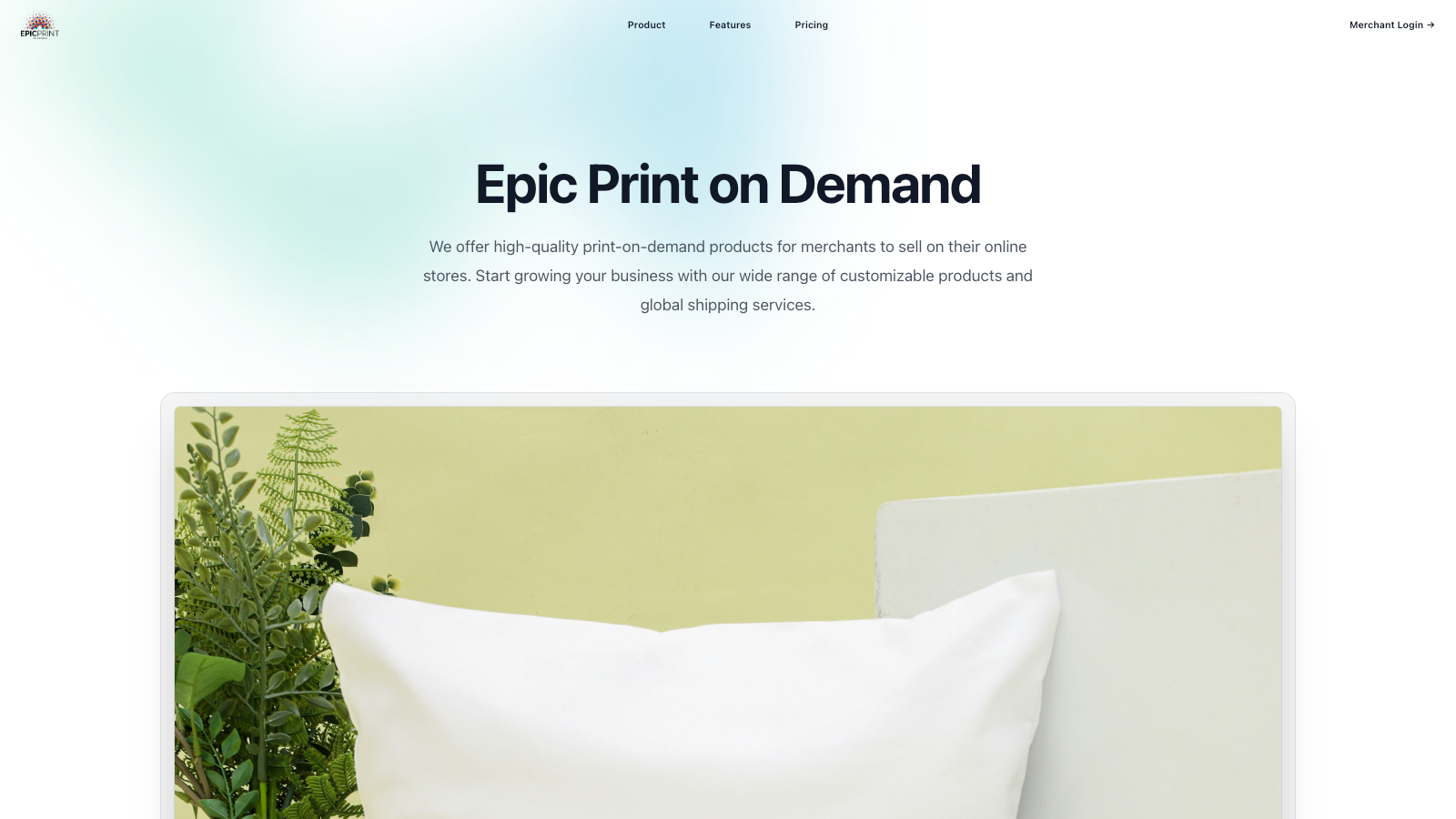 Epic Print on Demand Screenshot