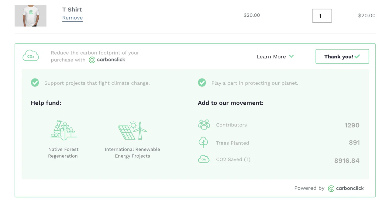 Cliquez sur en savoir plus pour voir nos projets qui luttent contre le changement climatique