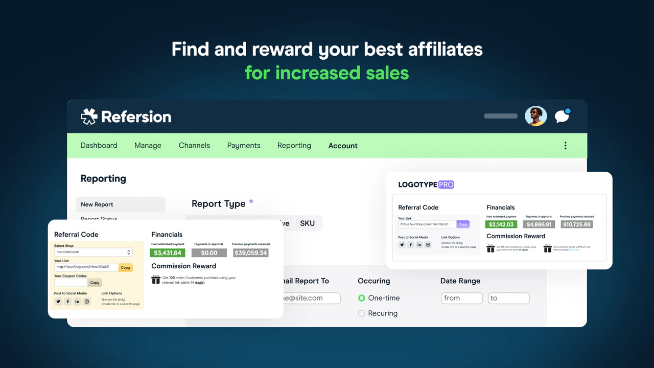 Affiliate Marketing & Tracking Software, Refersion