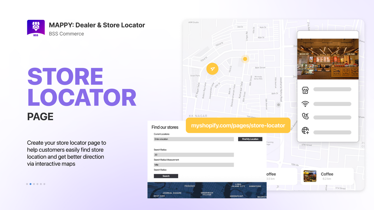 Händler & Store Locator Google Maps, finden Sie den nächstgelegenen Store