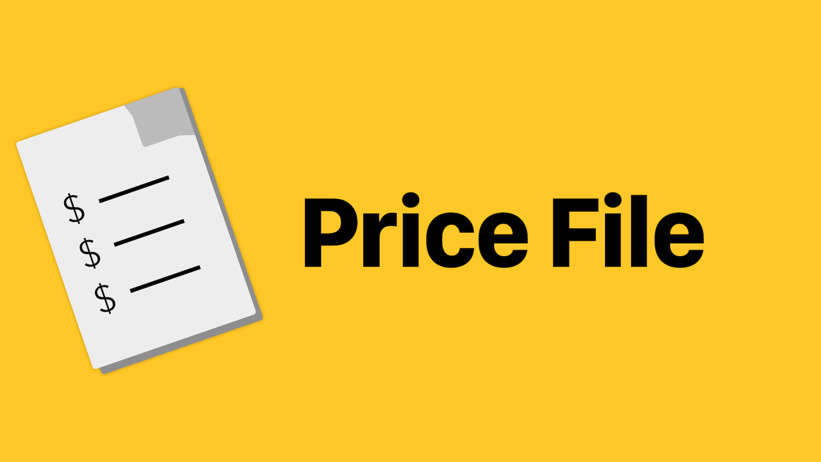 Price File voor prijsvergelijkingswebsites