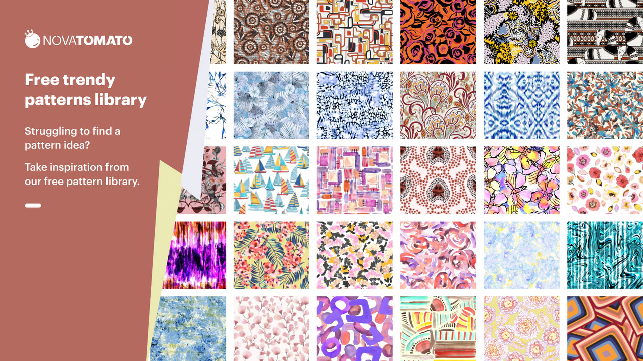 Free trendy patterns library