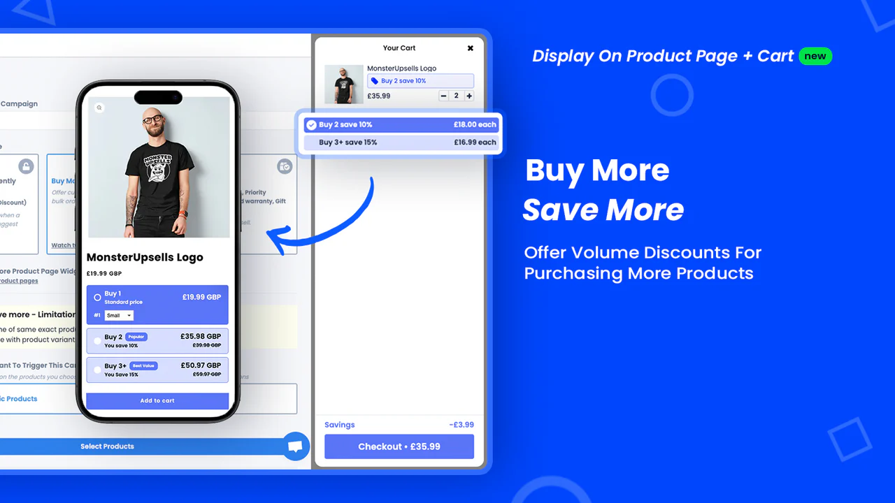 Buy More Save More - Volume Discount - Shopify app