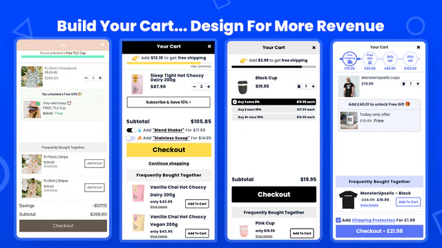 Fully Customizable In Cart Upsell Drawer | Shopify app