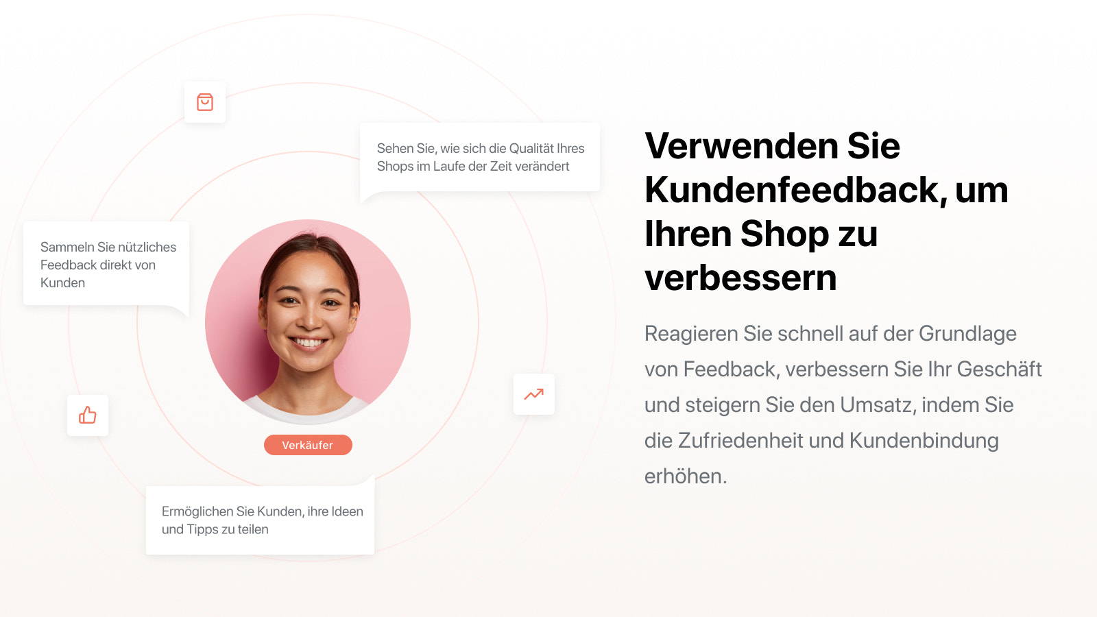 Verwenden Sie Kundenfeedback, um Ihren Shop zu verbessern