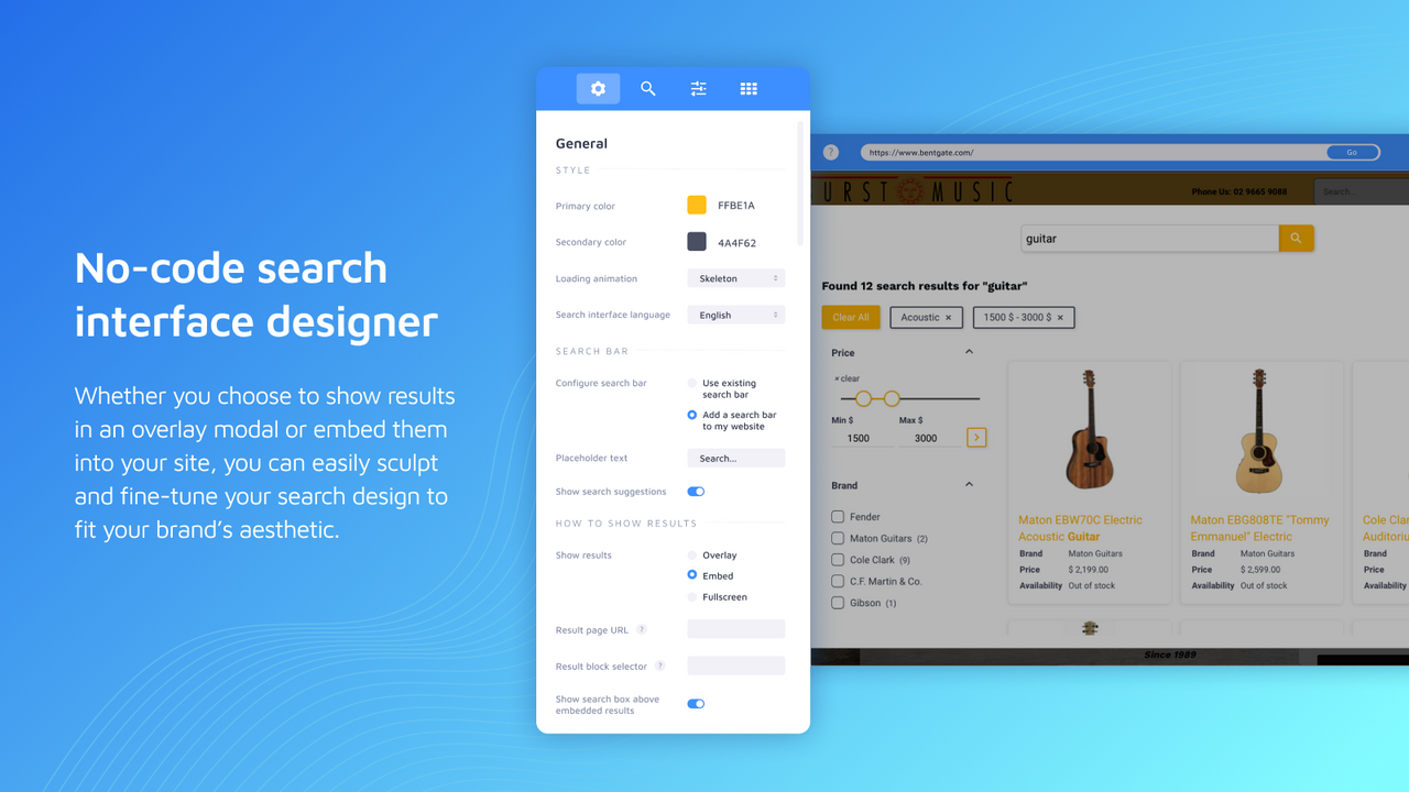 360 product search and filters - Semantic product search and filters for your  Shopify store