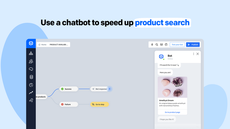 ChatBot AI Support & Sales Bot Screenshot