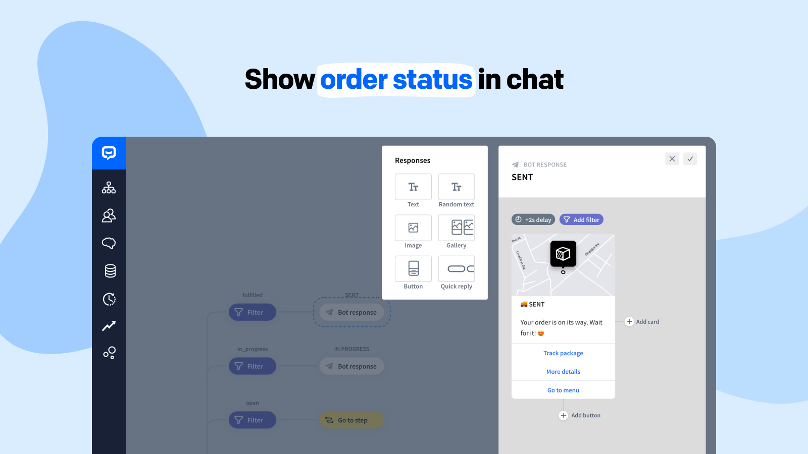 ChatBot AI Support & Sales Bot Screenshot