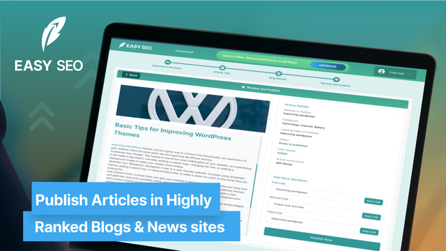 Publique Artigos em Blogs e Sites de Notícias de Alta Classificação
