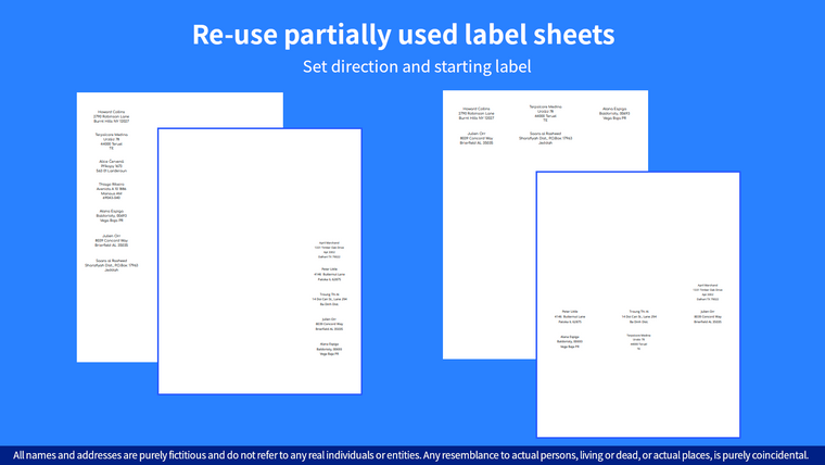 Super Address Labels Screenshot