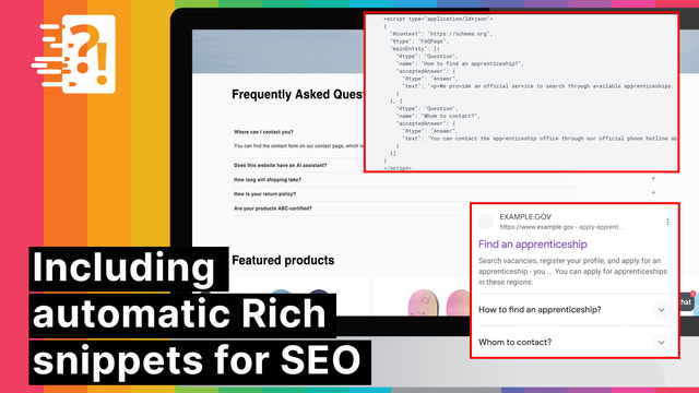Automatically use Structured Data for SEO to rank high on Google