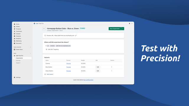 Testez avec précision en utilisant les analyses de Split Test Pro