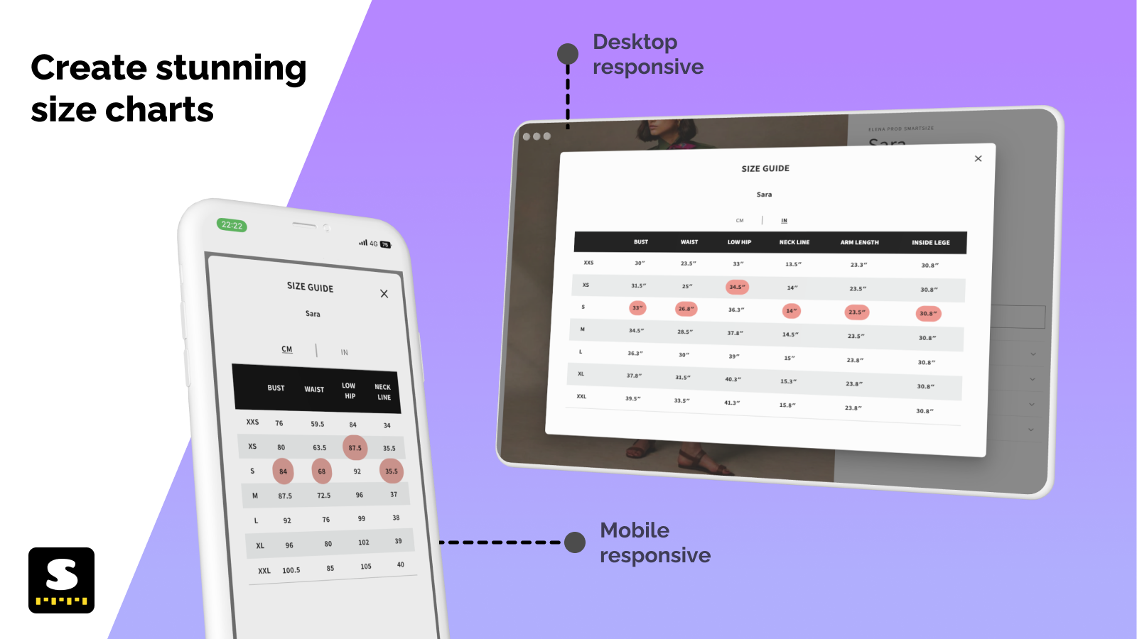 SmartSize - Guide de Taille