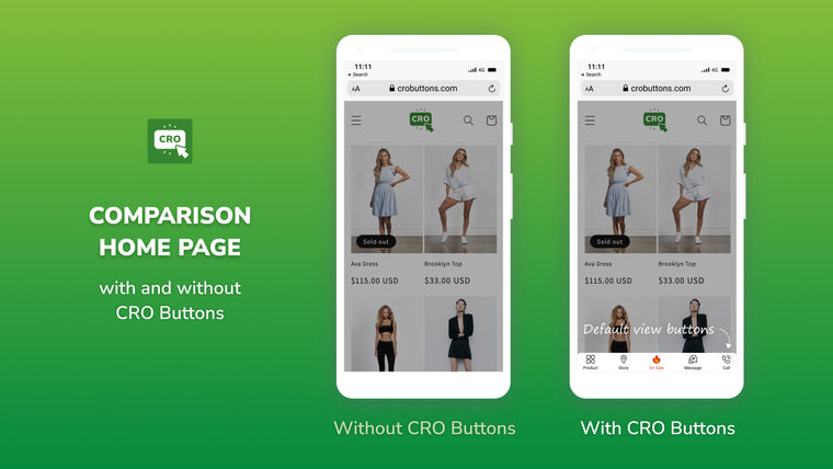 CRO Buttons ‑ Optimize UX & CR Screenshot