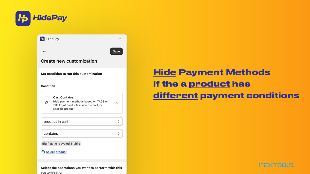HidePay_Cacher, trier et renommer les méthodes de paiement