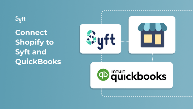 Connectez-vous à Syft et QuickBooks