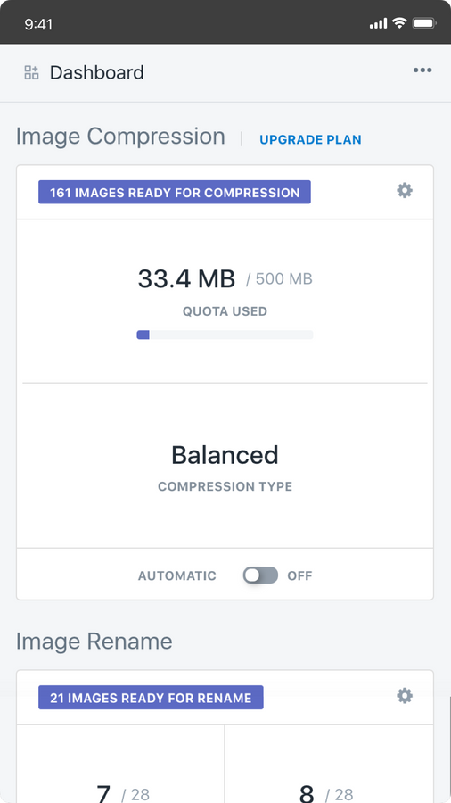 compress & optimize images and speed up your store's load time
