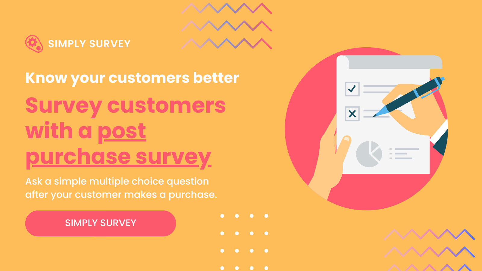 Post purchase survey for Shopify merchants after checkout