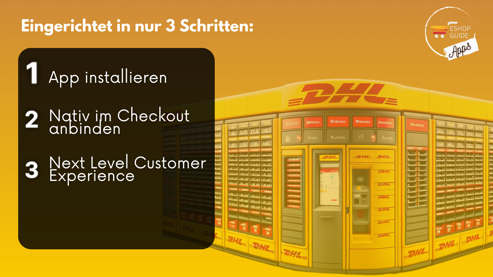 DHL Packstation Lieferadresse in der Shopify Order