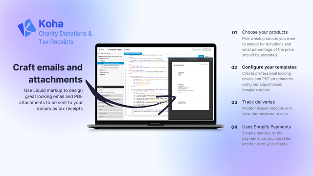 Koha listing image - Craft emails and attachments