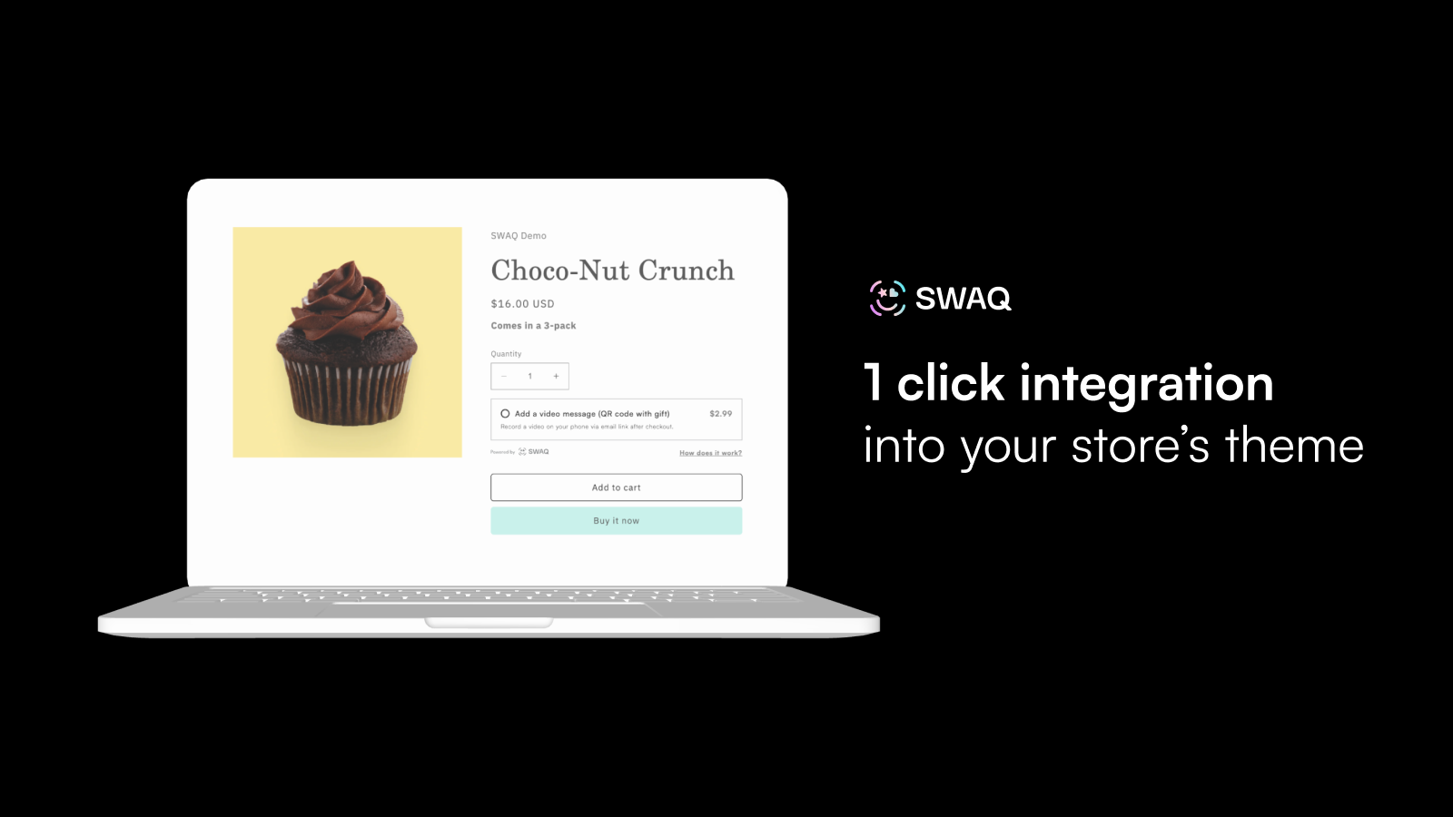 SWAQ Gift Messages & Marketing Screenshot