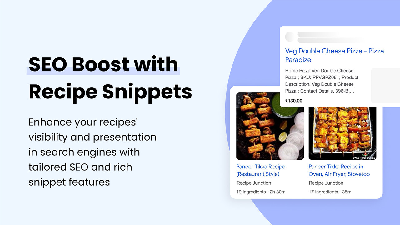 Impulso de SEO com Snippets de Receita