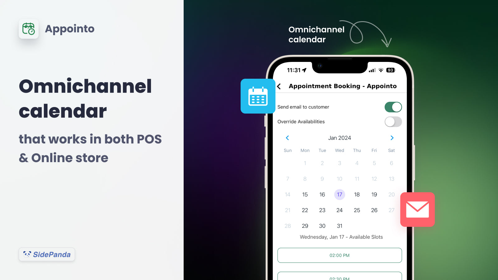 Appointment Booking App ointo Screenshot