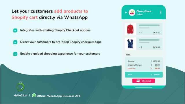 Enable guided shopping experience for your customers