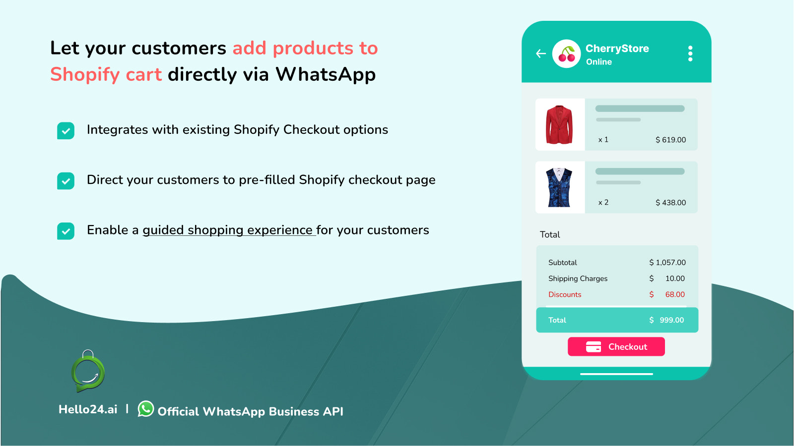 Enable guided shopping experience for your customers
