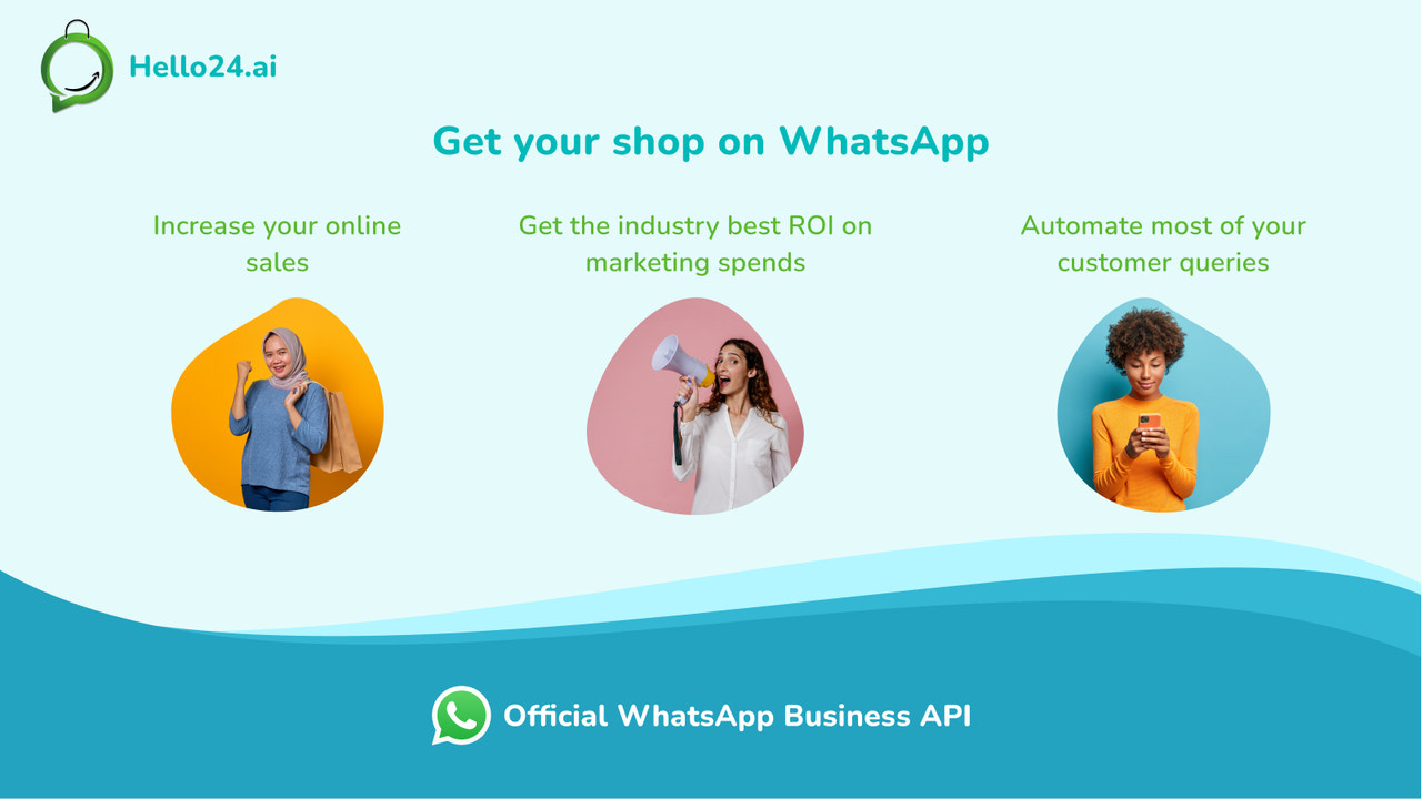 Engage your customers on WhatsApp today