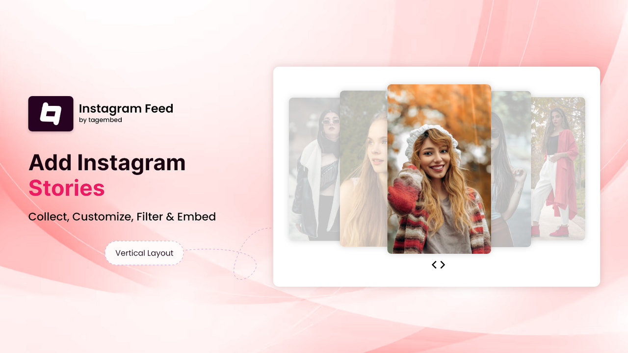 Instagram Stories for din butik i historier layout