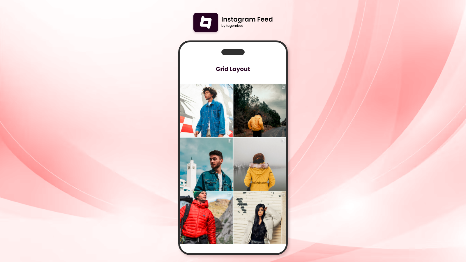Instagram Feed for your store in grid view