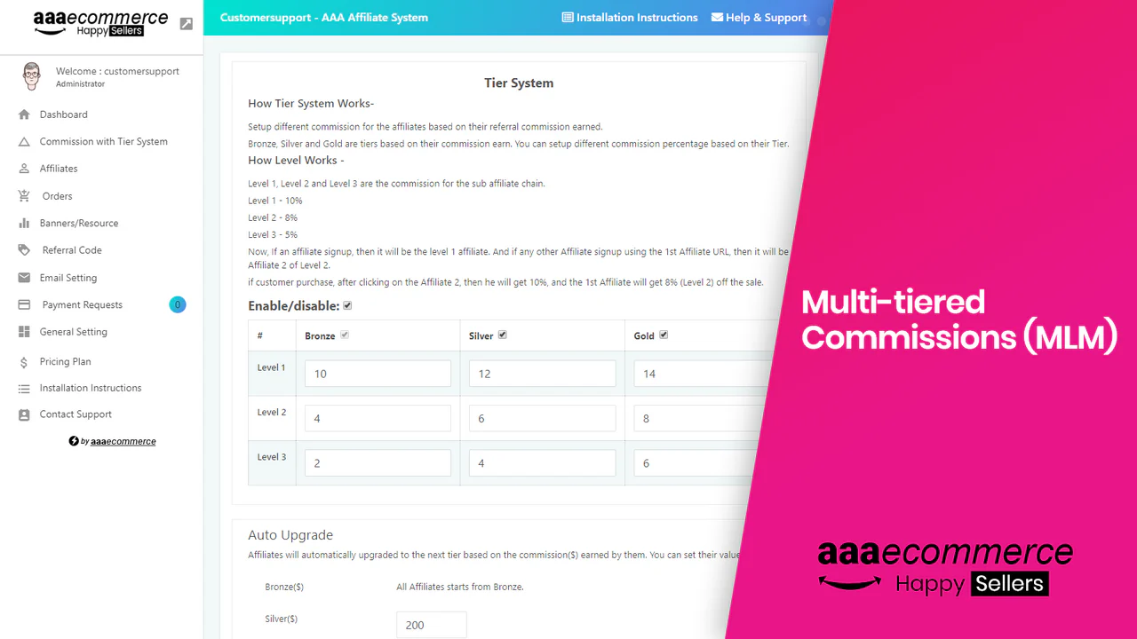 Affiliate-Dashboard