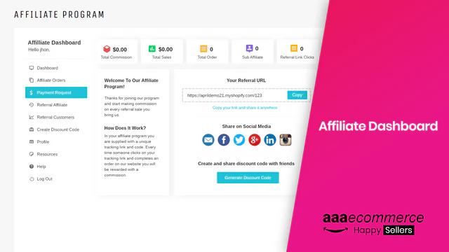 Affiliate Marketing Dashboard