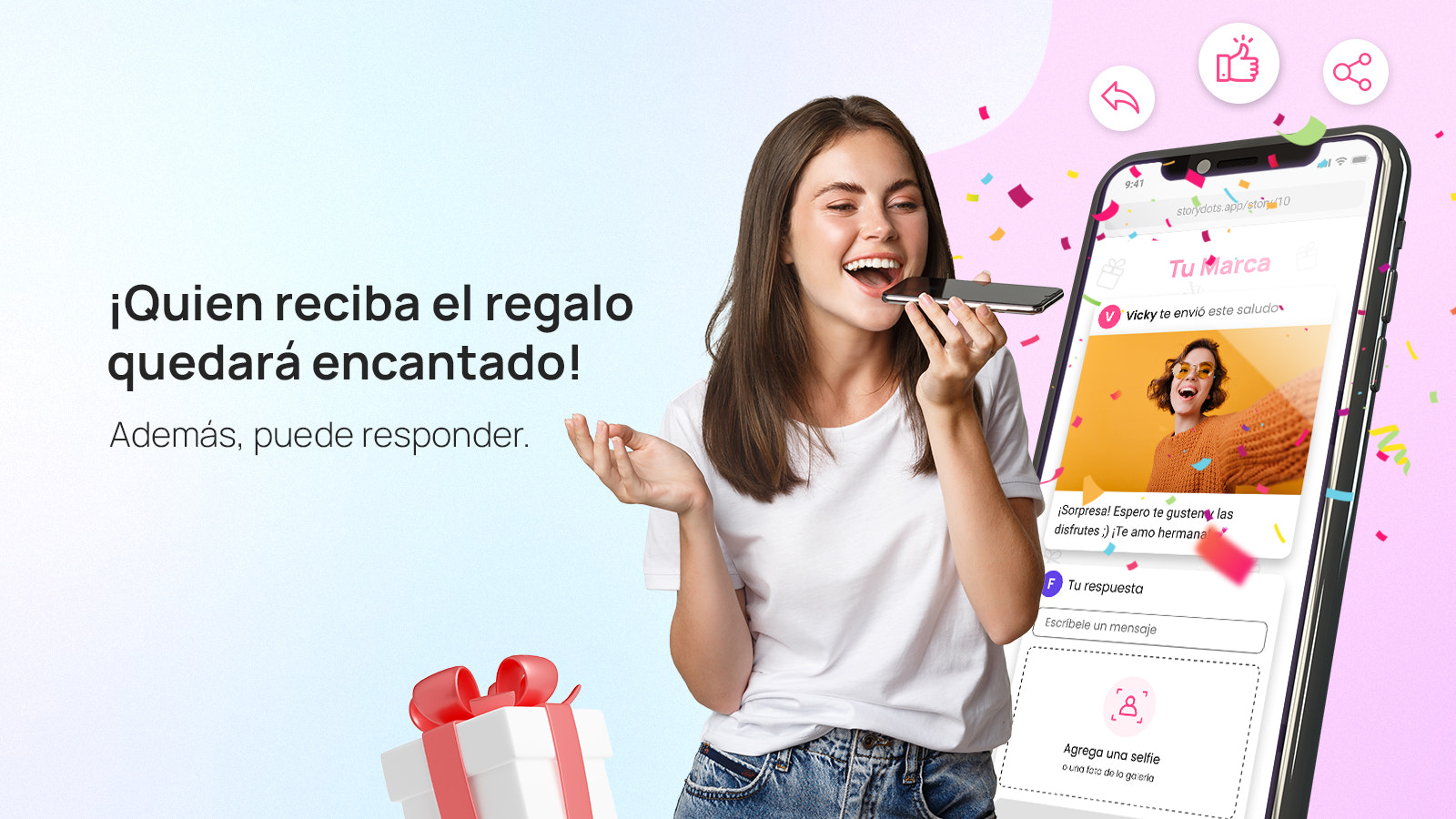 Sorprende y divierte a quienes reciban regalos desde tu tienda