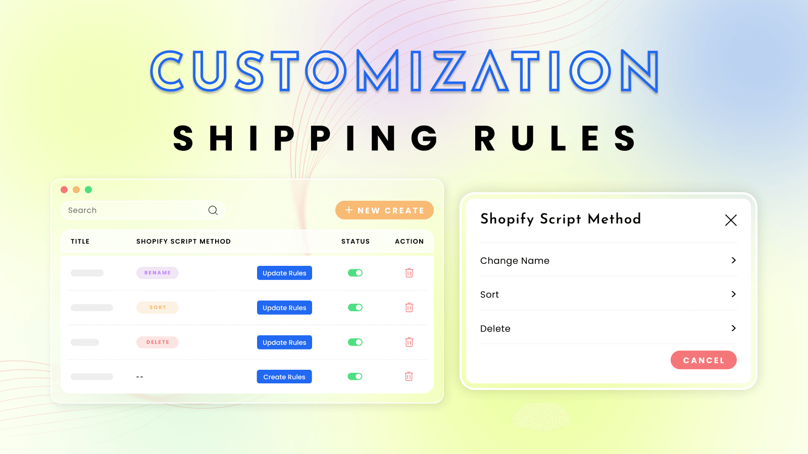 在Shopify结账时重新排序或重新排列运费率