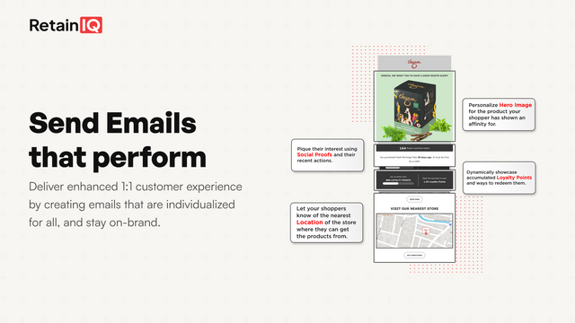 Send emails, der performer