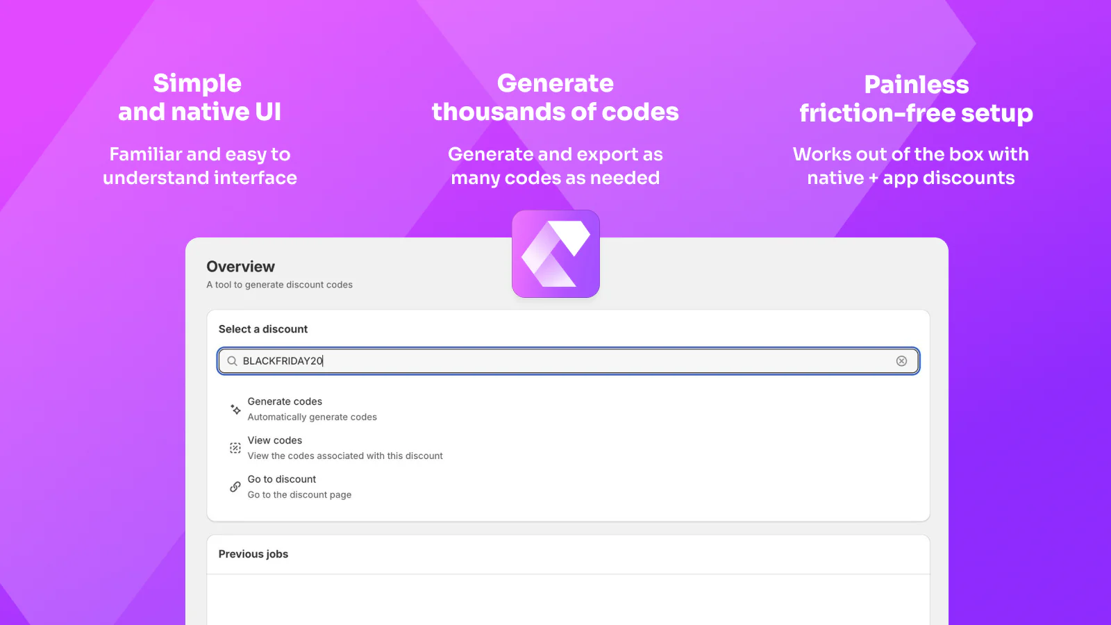 Principales fonctionnalités de CodeBulk