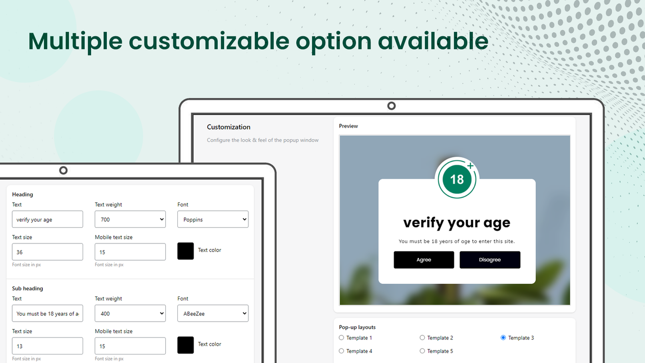 customizable age verification Squadkin Technology