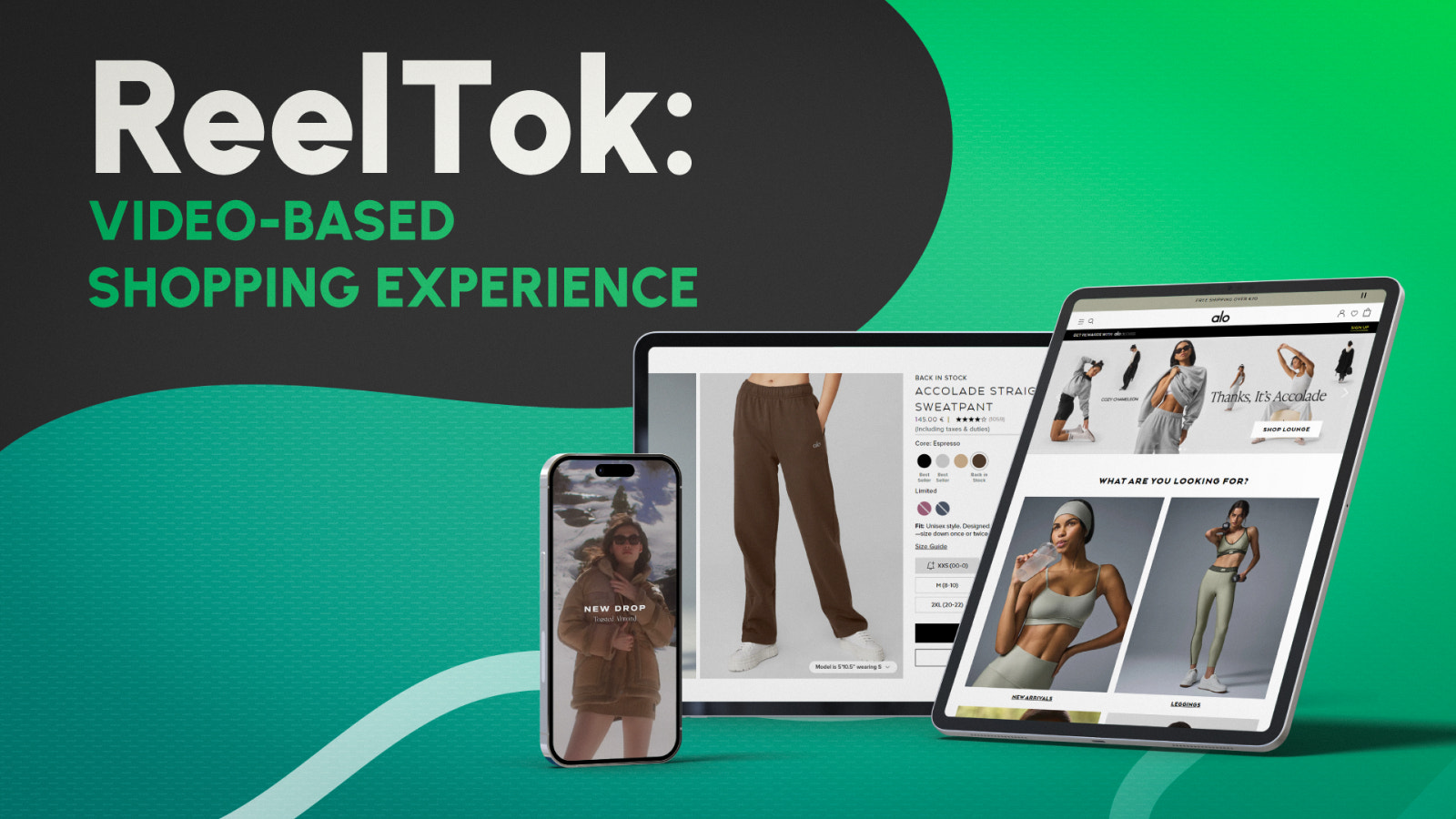 ReelTok: video-based shopping experience