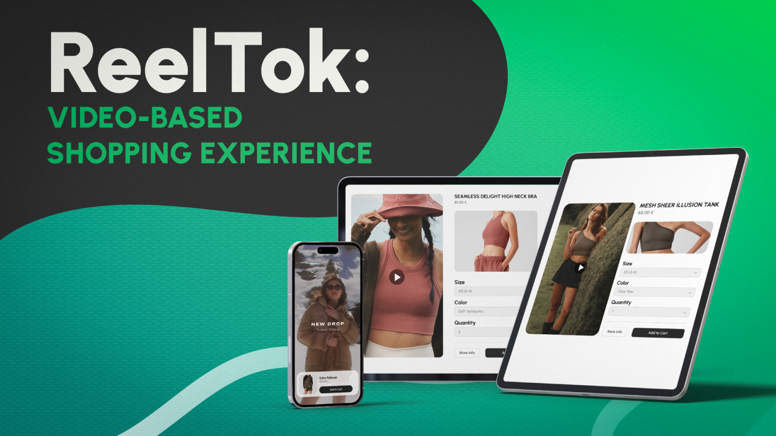 ReelTok: experiência de compra baseada em vídeo