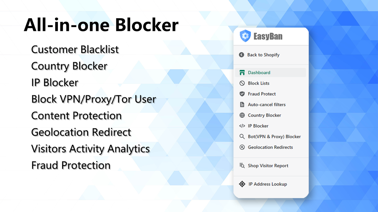 Easyban ‑ Country Blocker Screenshot