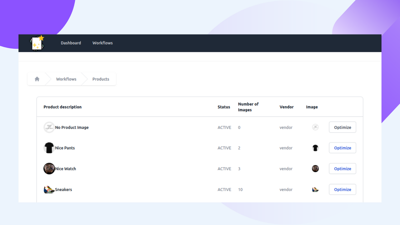 Selectie Productafbeelding Compressie