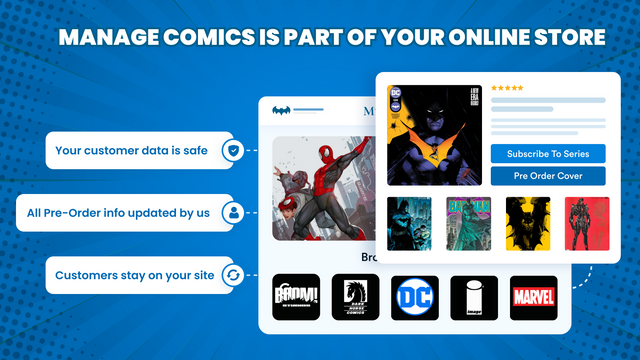 Manage Comics fait partie de votre boutique en ligne.