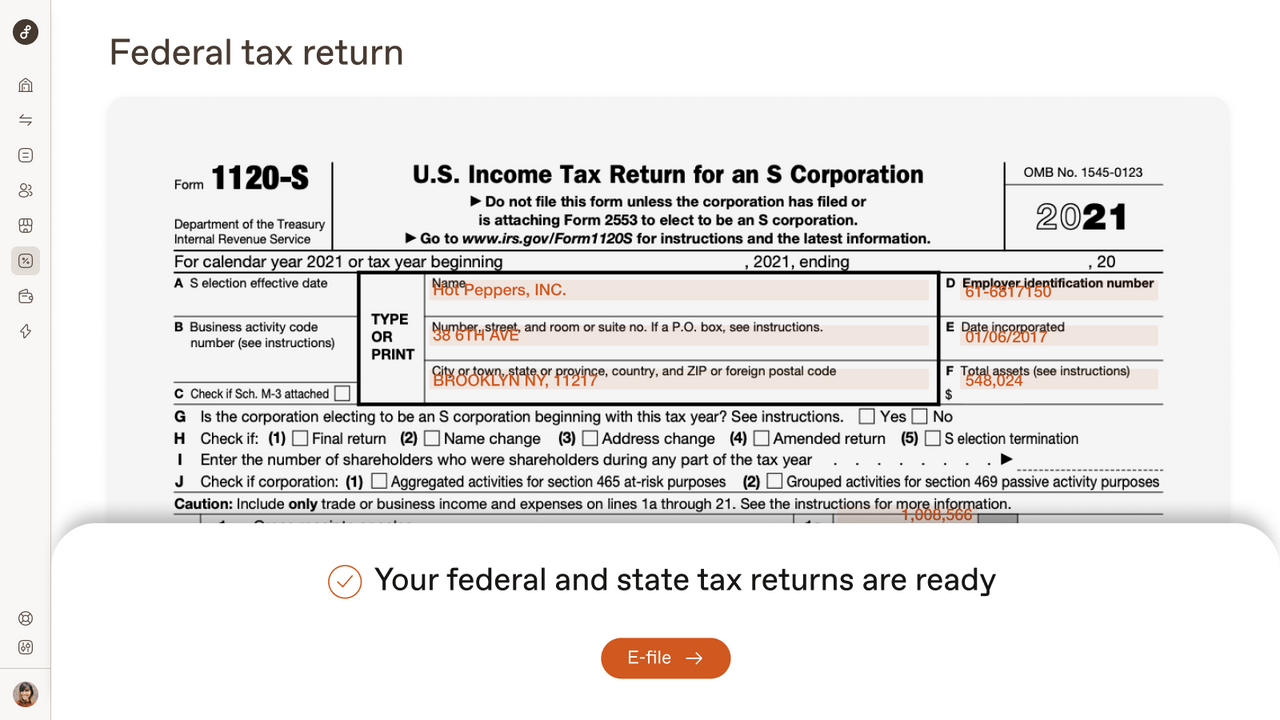 Income tax optimization, preparation and filing 