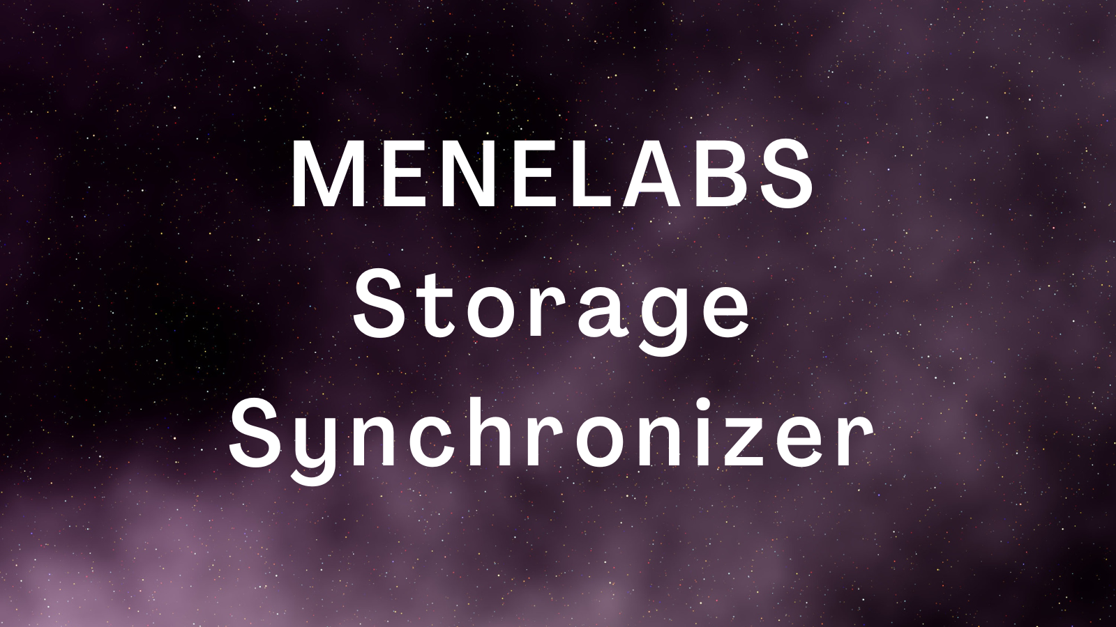 Storage Synchronizer