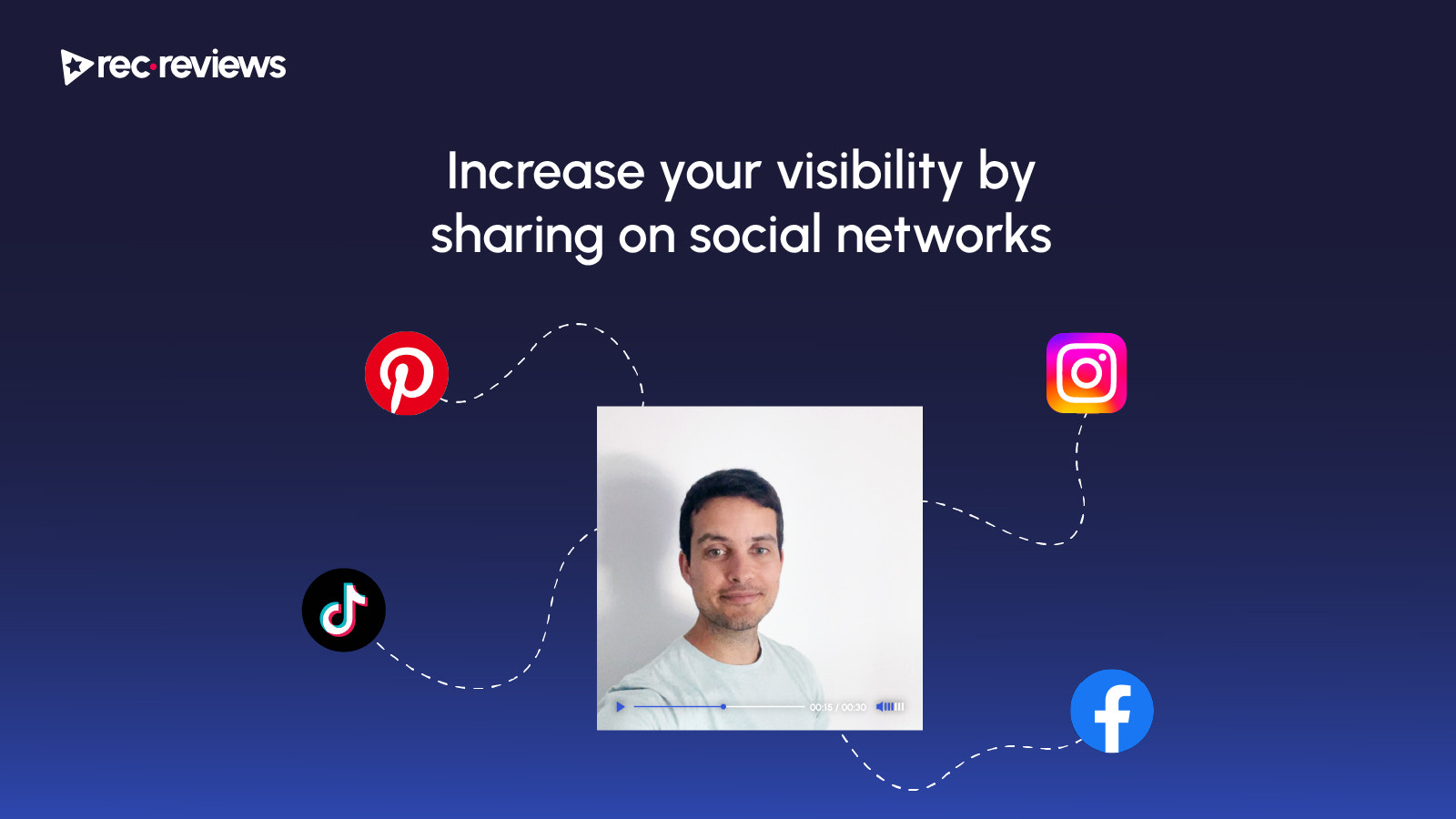 Increase your visibility by sharing on social networks