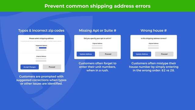 Address Guard - prevenir problemas comunes de dirección de envío.