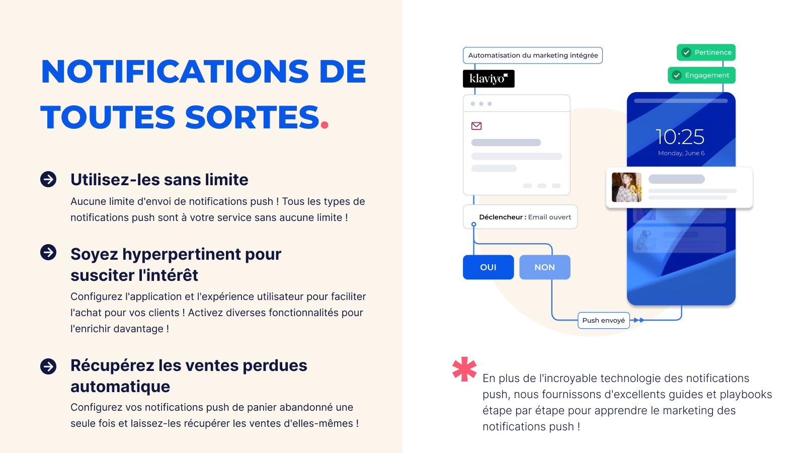 Discutez avec les clients en temps réel via l'application mobile