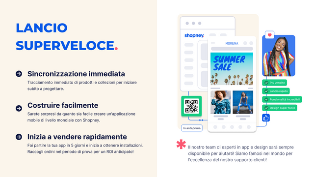 Creare l'app mobile di Shopify con facilità